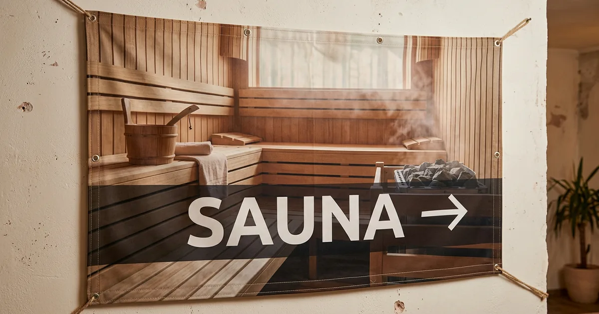 Baner reklamowy wykonany w drukarni wielkoformatowej we Wrocławiu