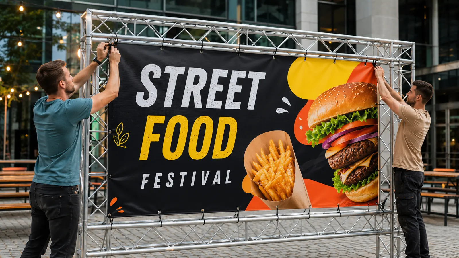Banner installation