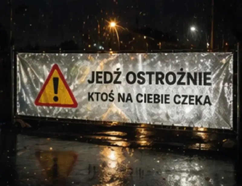 Baner odblaskowy reklamowy Wrocław